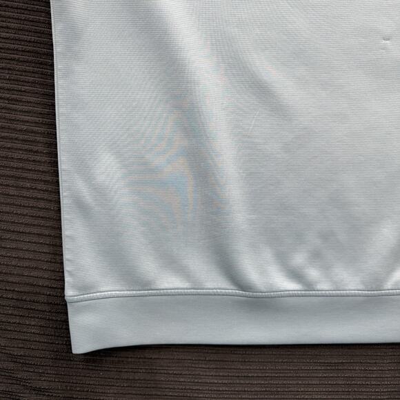 Hickey Freeman 1/4 Zip Pullover Men 2XL Blue Polyester Long Sleeve Performance - Picture 8 of 11